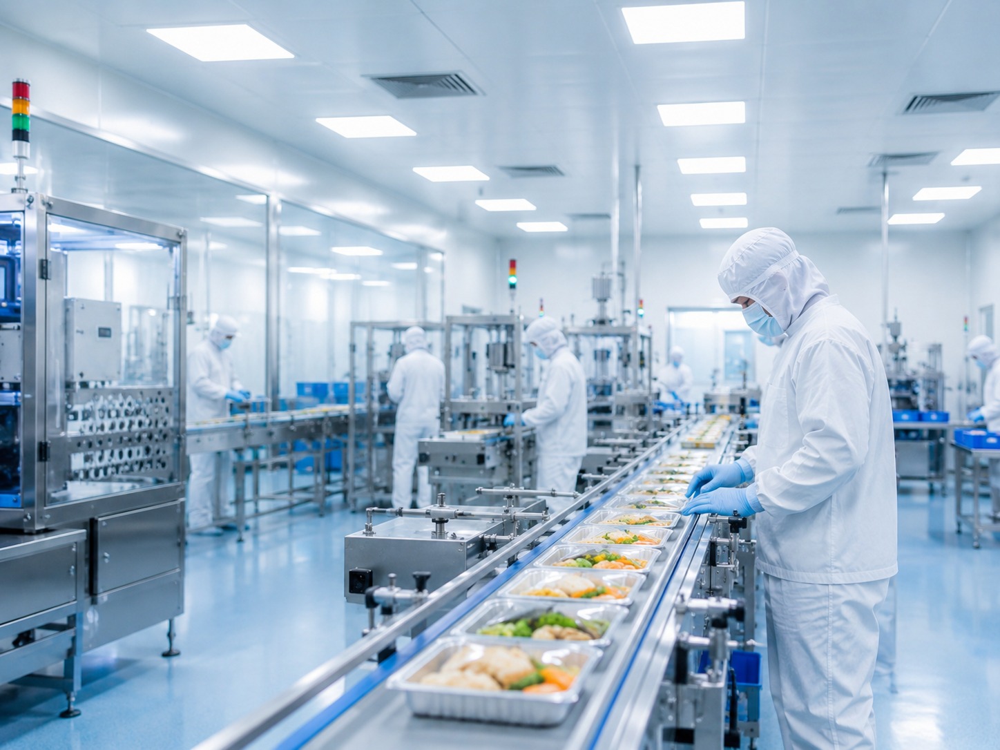 Sala limpia para alimentos
