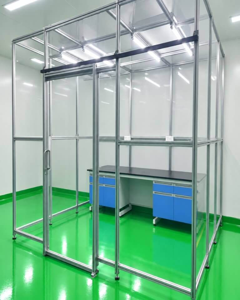 Modular Clean Booth