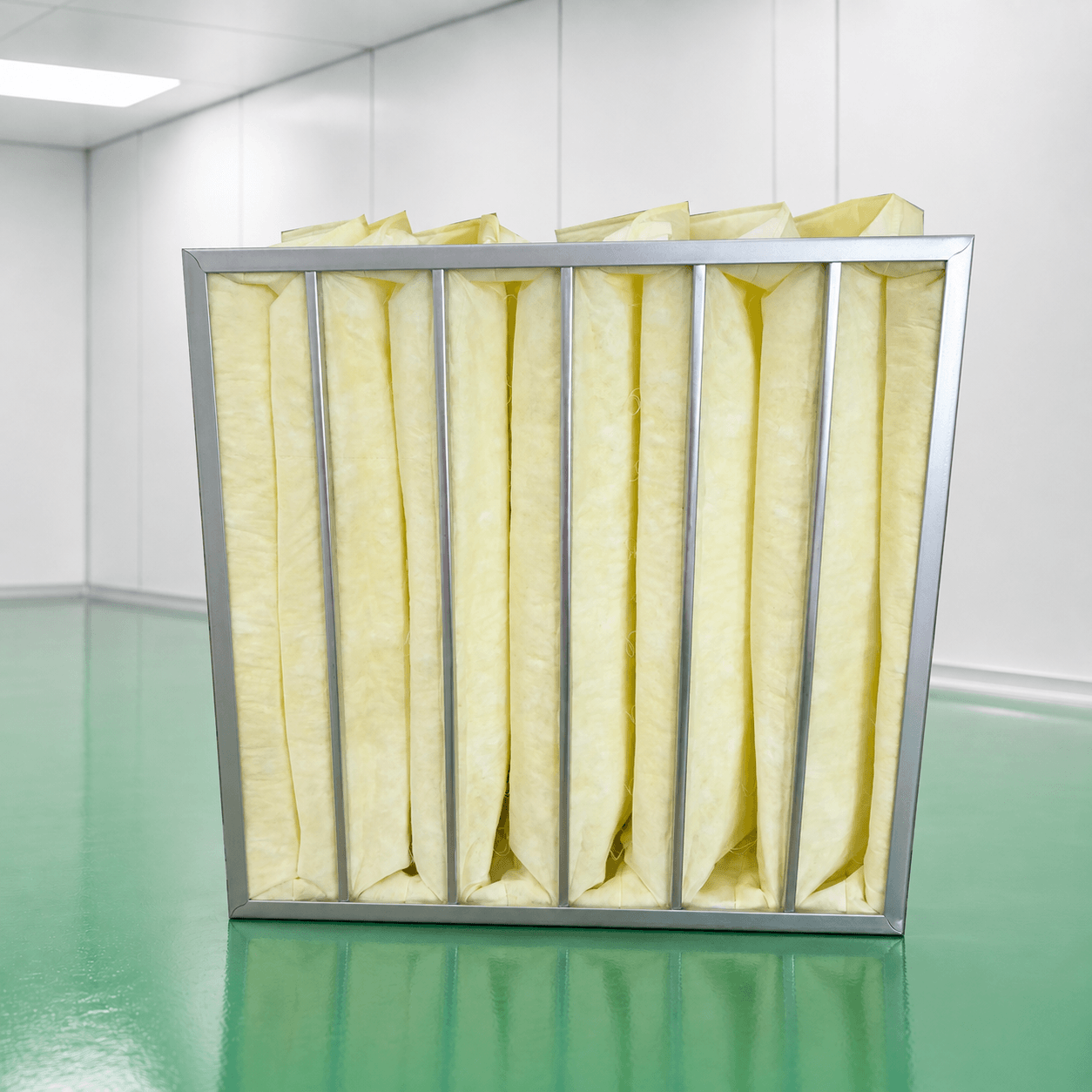 BAIHANGDA F8 High Temperature Medium Efficiency Bag Filter