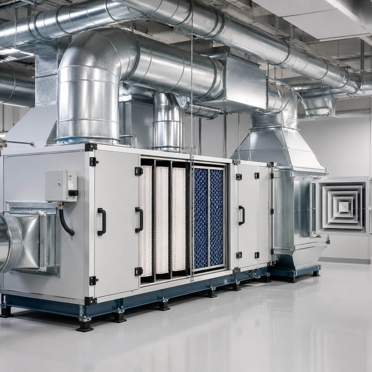 Sistema HVAC para sala limpia